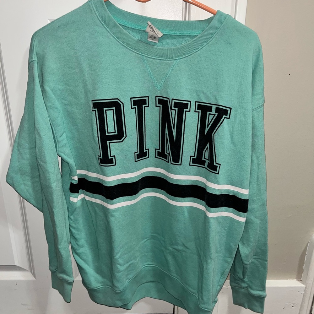 PINK crew neck sweatshirt